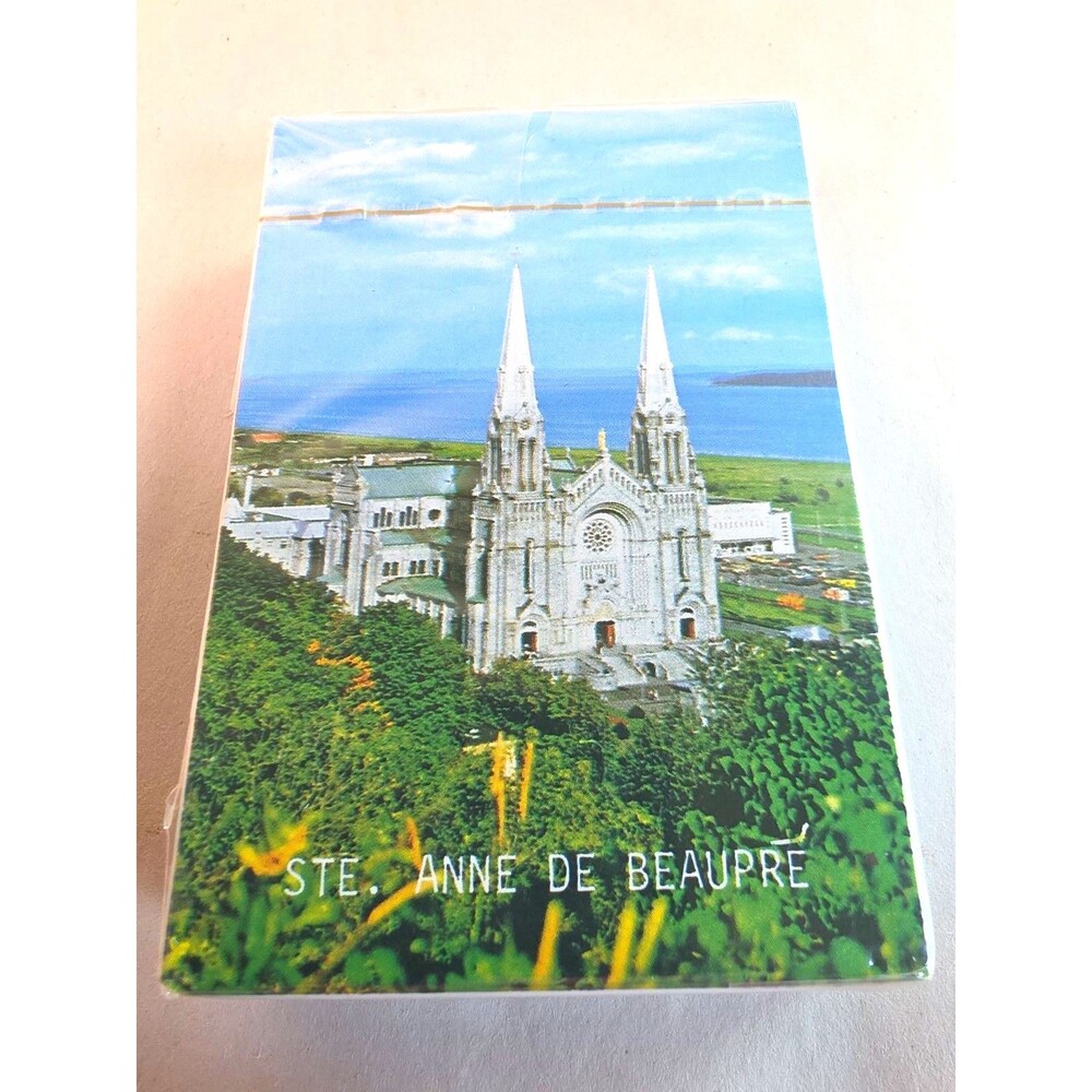 Ste. Anne De Beaupre Canada Deck of Playing Cards Travel Architecture New Sealed